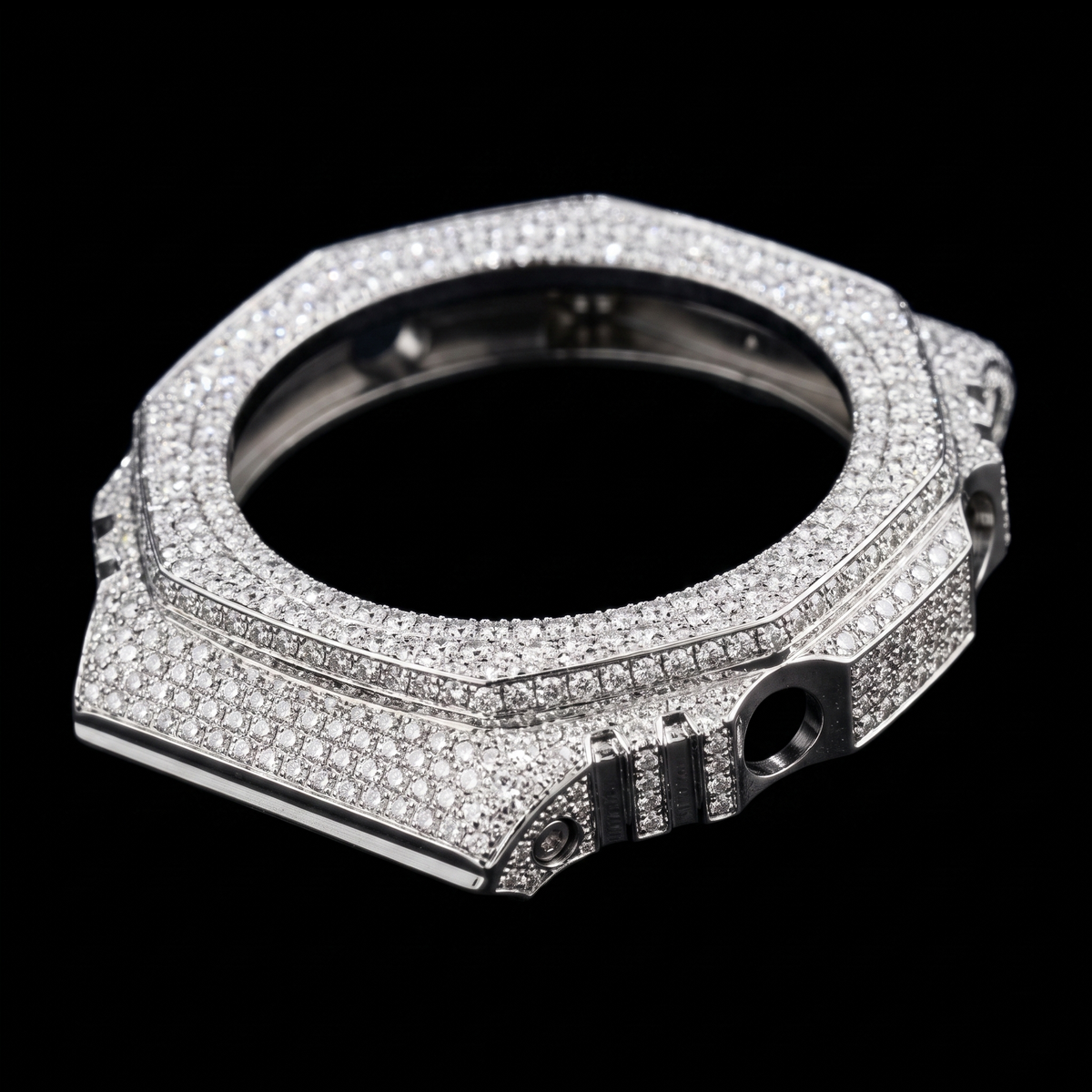 Classic Iced-Out G-Shock 2100 Bezel