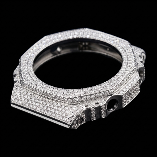 Classic Iced-Out G-Shock 2100 Bezel