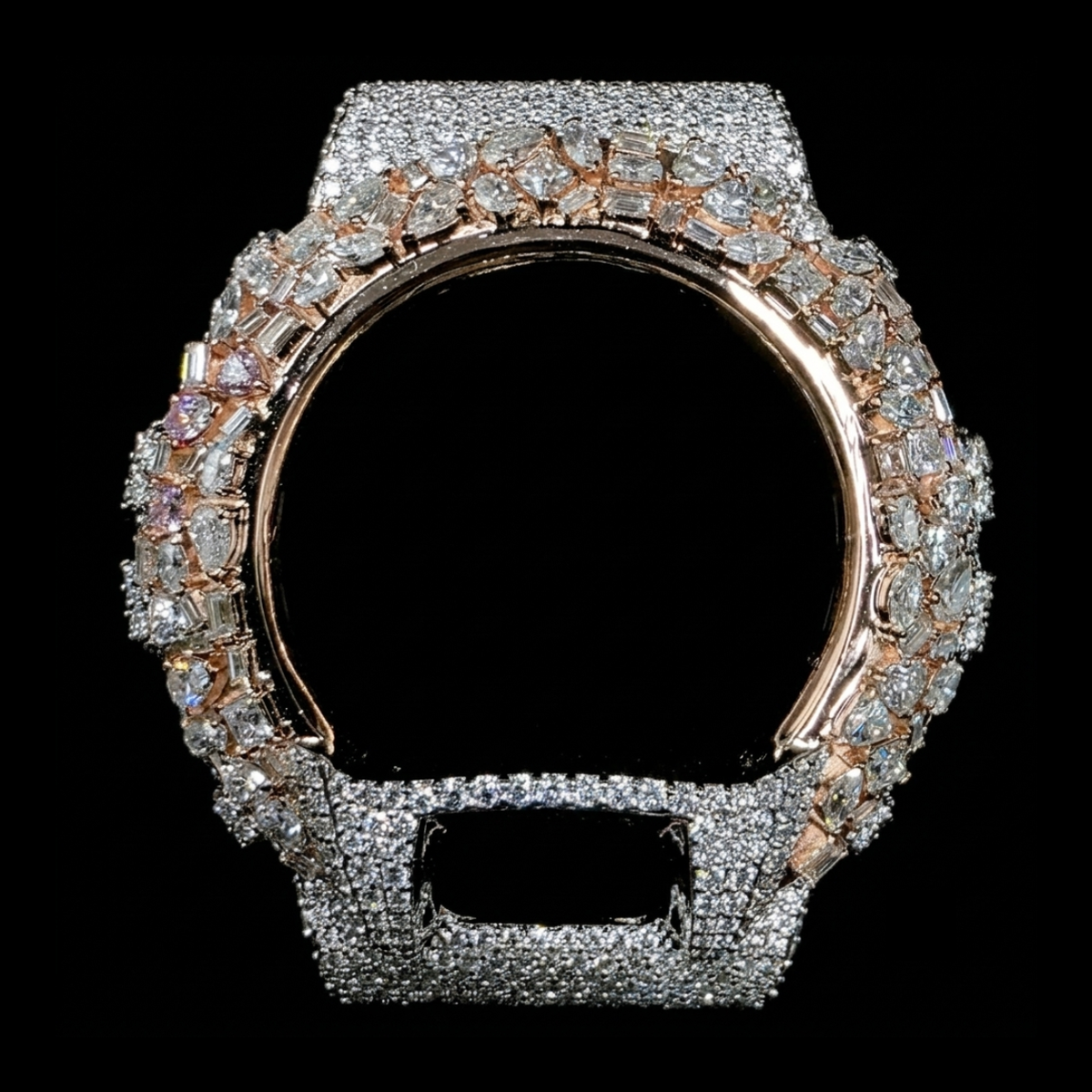 Iced-Out Jewel G-Shock 6900 Bezel