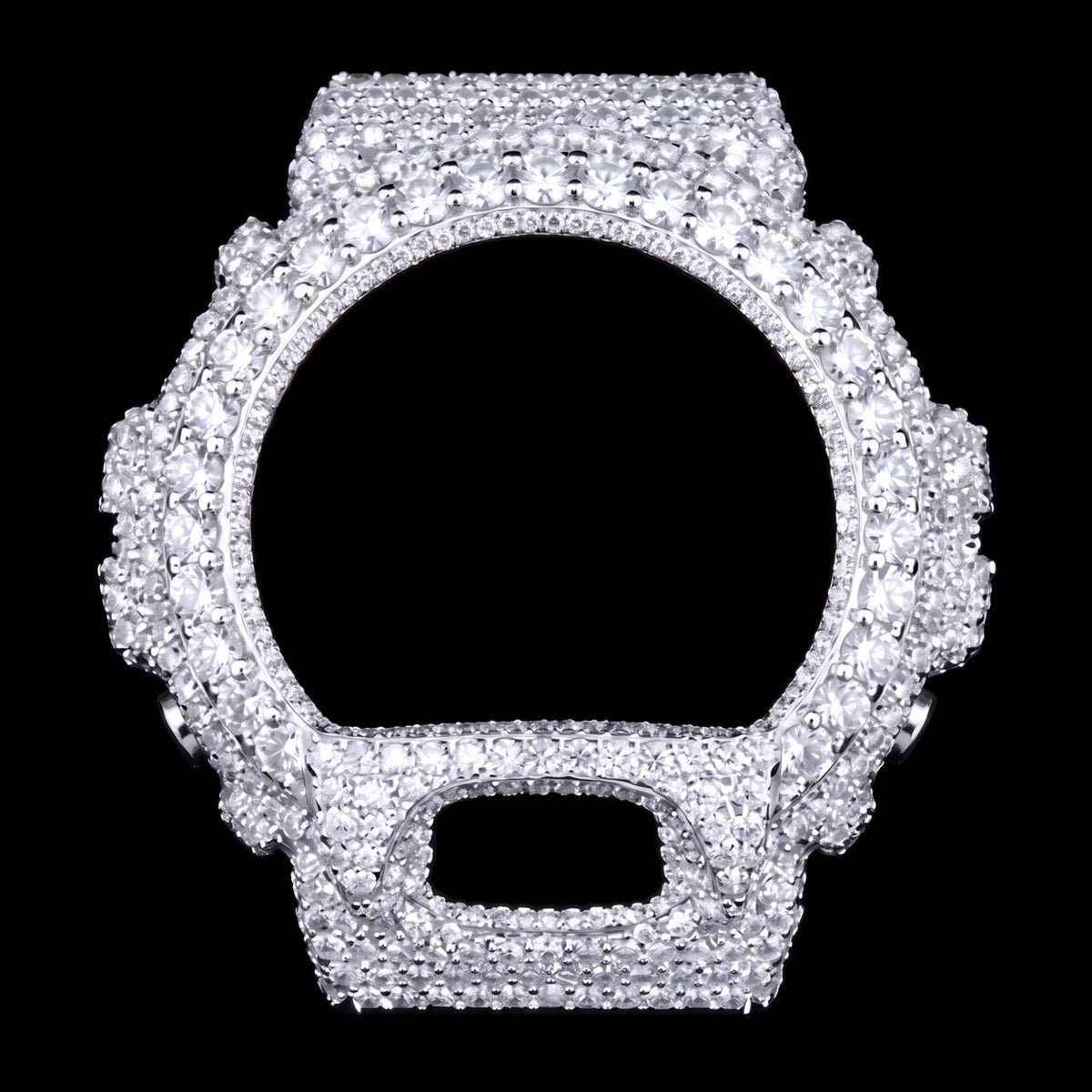 Classic Iced-Out G-Shock 6900 Bezel