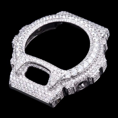 Classic Iced-Out G-Shock 6900 Bezel