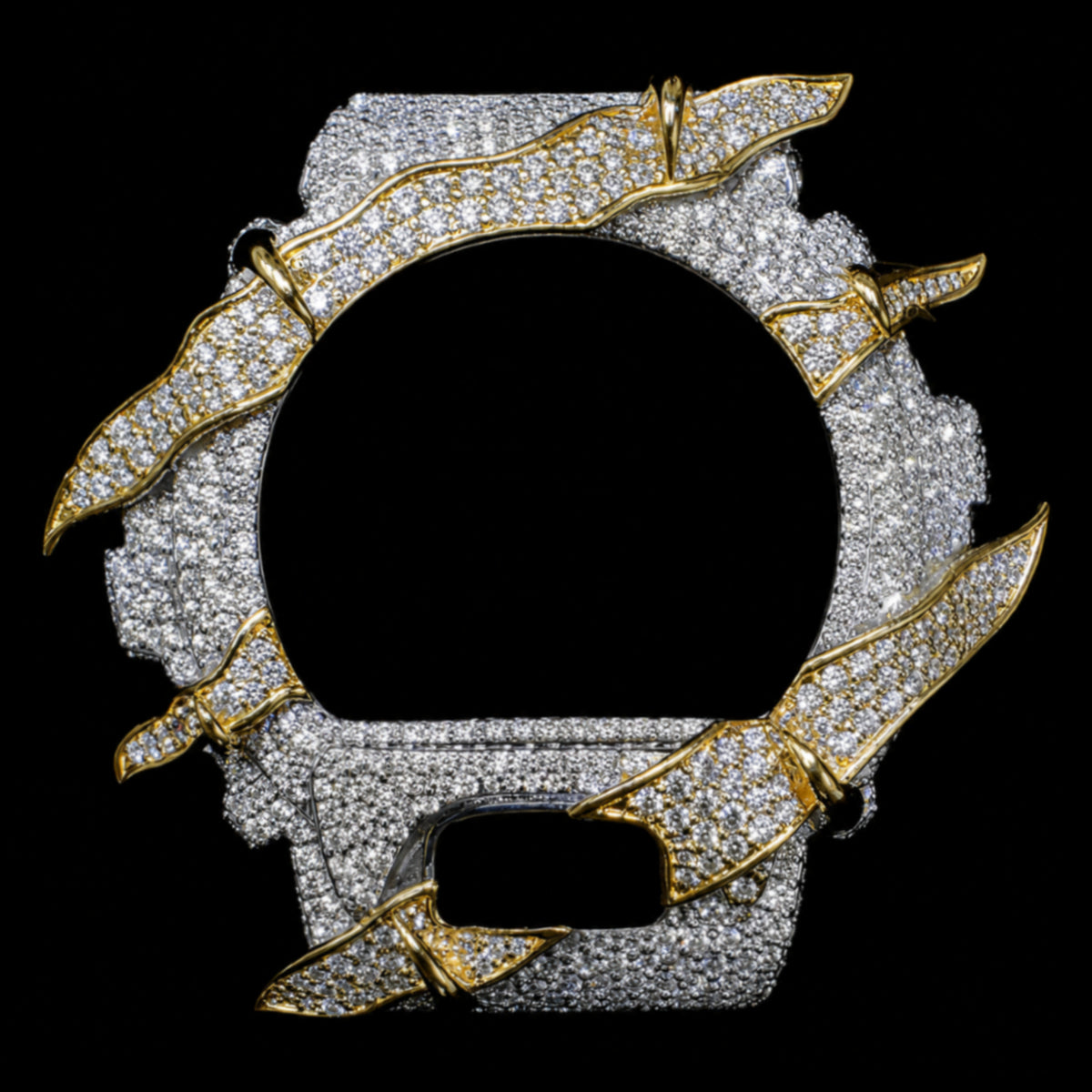 Gold Stripes G-Shock 6900 Bezel